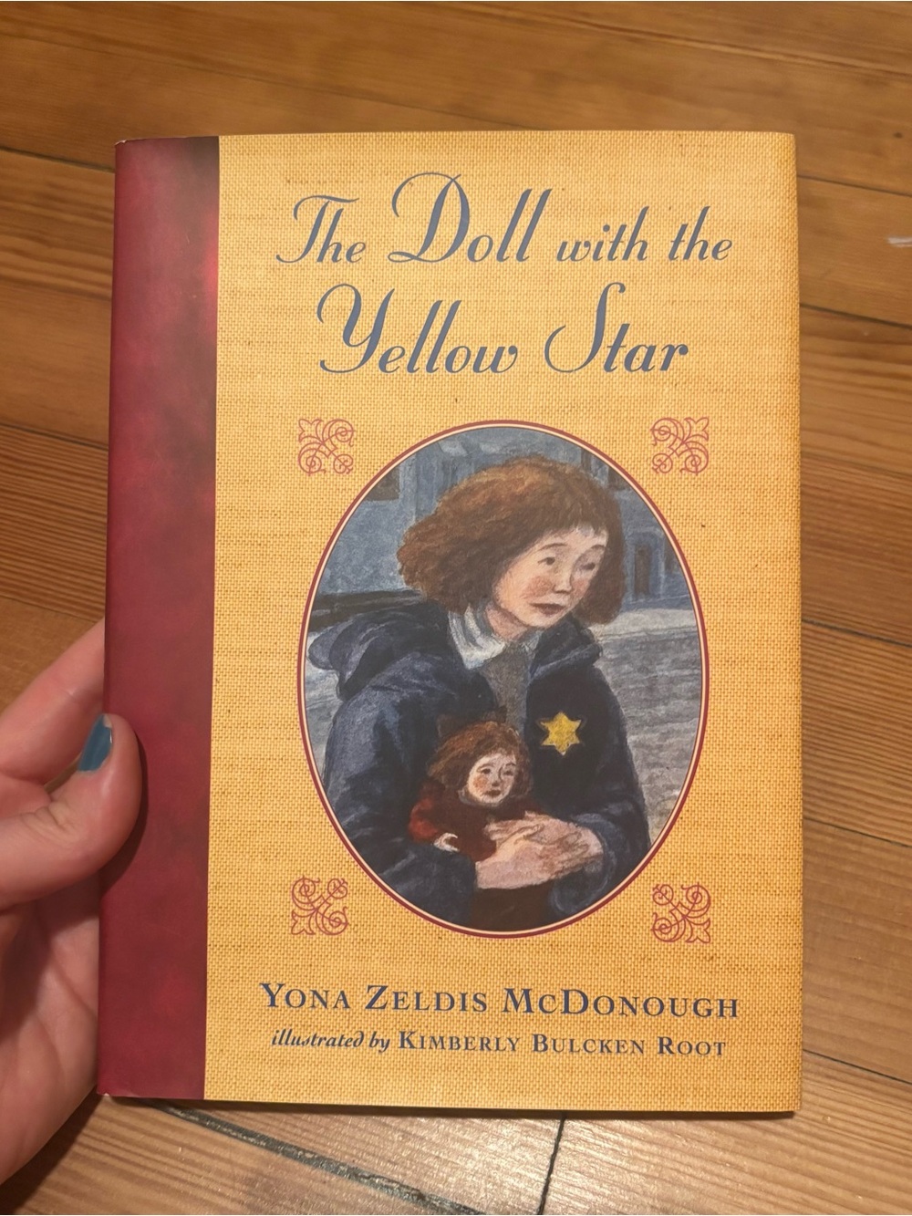 The Doll with the Yellow Star by Yona Zeldis McDonough hardcover Book